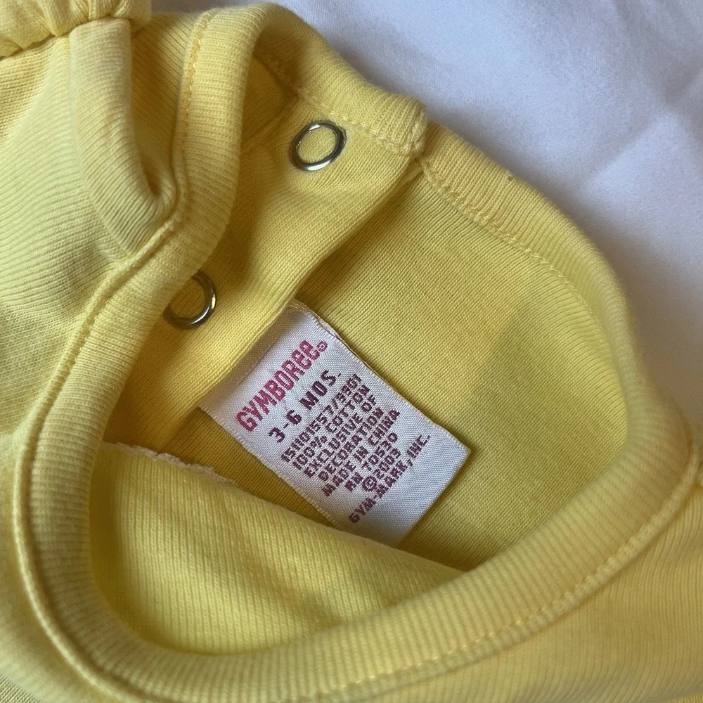 Gymboree Baby Daisy Flower Bodysuit‎ 3-6 Months Girl Vintage One Piece